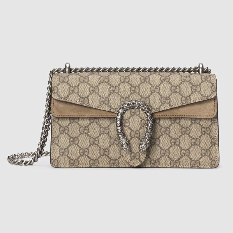 Gucci Dionysus GG Small Shoulder Bag 499623 Khaki